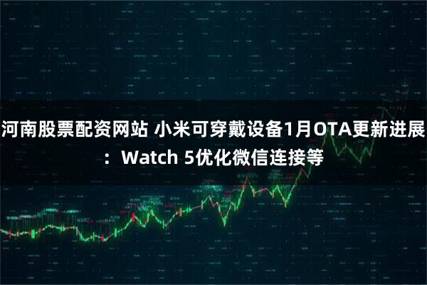 河南股票配资网站 小米可穿戴设备1月OTA更新进展：Watch 5优化微信连接等